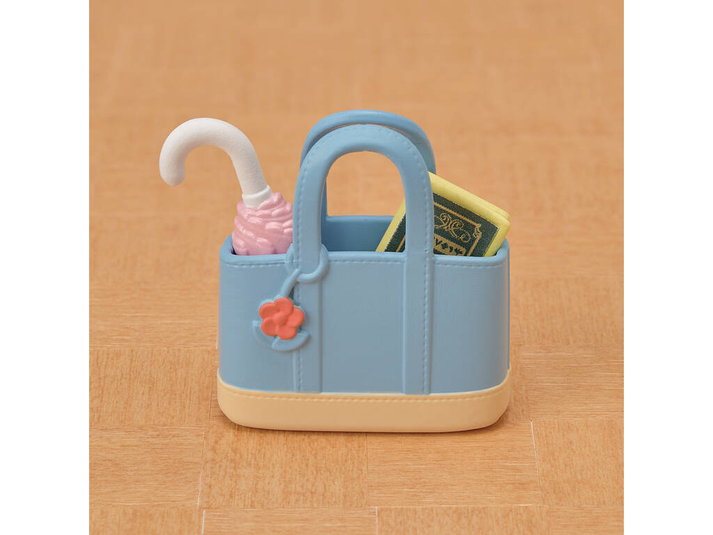 Sylvanian Families Emilie Snow Rabbit Travel Set Epoch To Imagine 5641