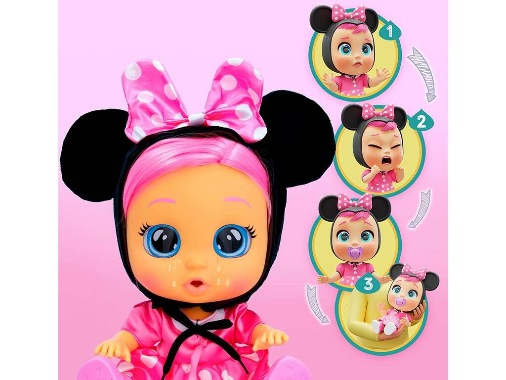 Bebés Chorões Dressy Minnie IMC 86357
