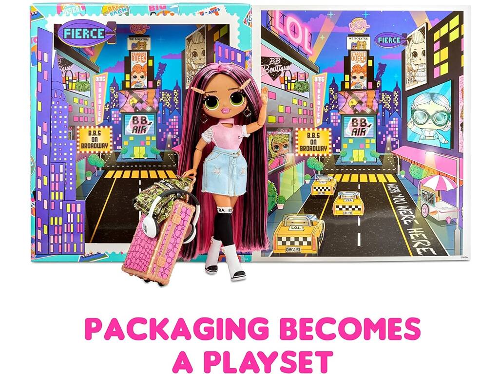 LOL Surprise OMG World Travel City Babe MGA 576587