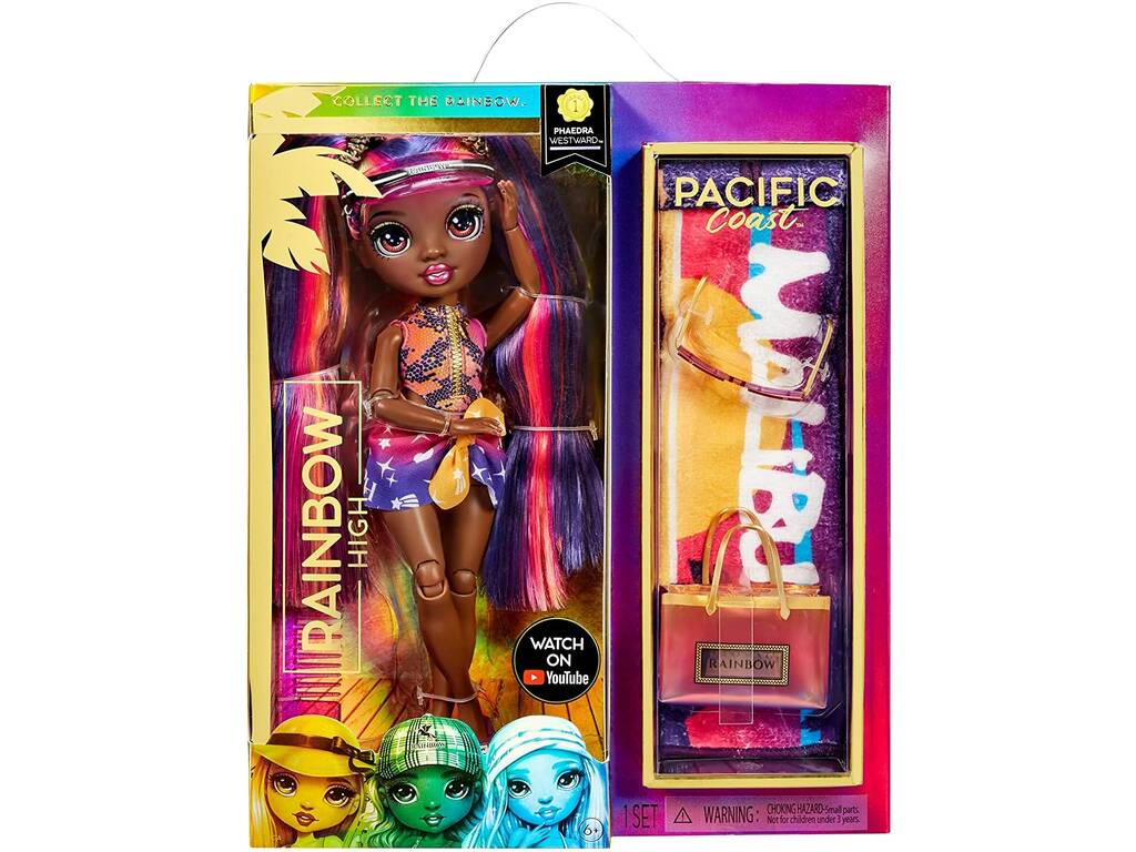 Rainbow High Pacific Coast Bambola Phaedra Westward MGA 578369