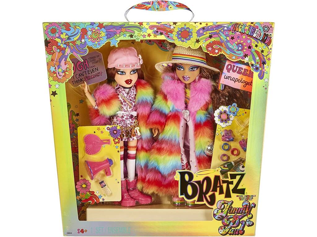 Bratz Boneca Roxxi & Nevra Designer Pride MGA 580324