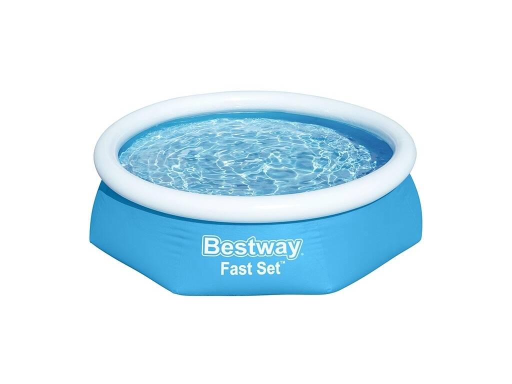 Piscine Gonflable Fast Set Boudin Gonflable de 244 x 61 cm avec Epurateur Bestway 57450