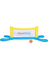 Set Pallavolo Gonfiabile con Pallone 239 x 74 x 76 cm. Jilong 35035