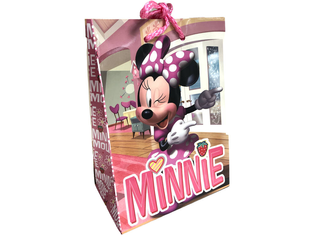Sac en papier Minnie 18X13X8 cm. Sacs Perona 40577