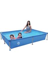 Piscine Hors-Sol rectangulaire Steel Frame Pool de 228 x 159 x 42 cm Jilong 17804