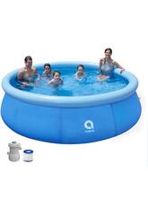 Piscine Hors-Sol Promt Kit Pool de 300 x 76 cm avec Epurateur Jilong 17793EU