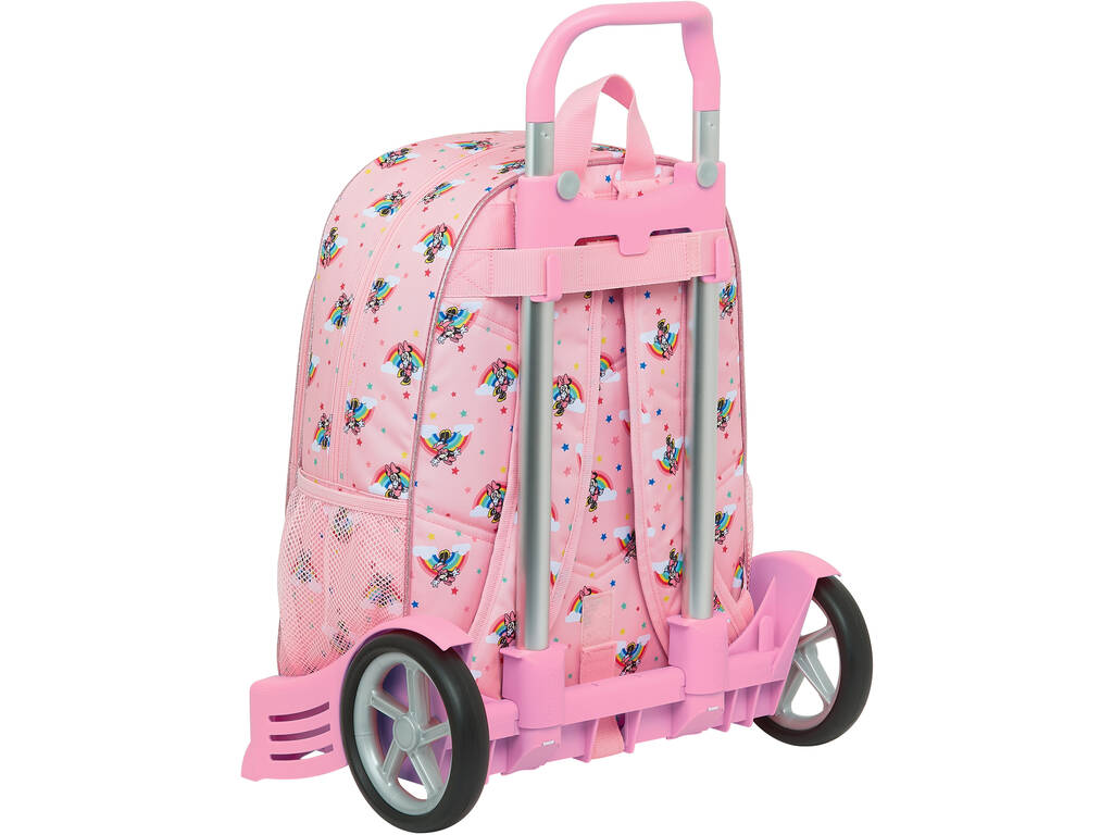 Zaino con Trolley Evolution Minnie Mouse Rainbow Safta 612112860
