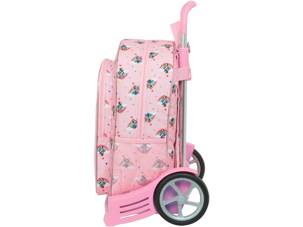 Zaino con Trolley Evolution Minnie Mouse Rainbow Safta 612112860