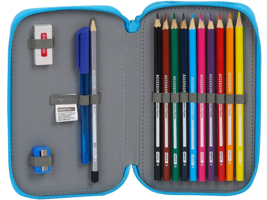 Safta Baby Shark Double Trousse à crayons 412060854