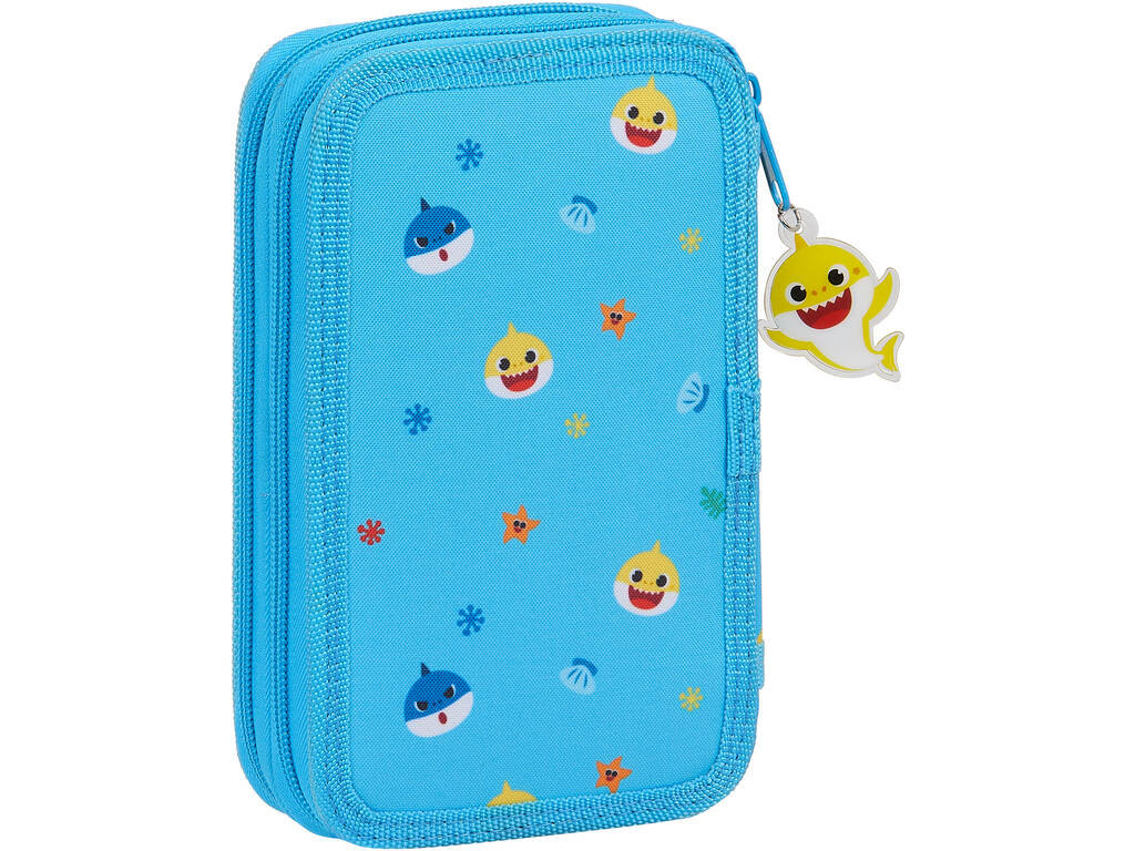 Safta Baby Shark Double Trousse à crayons 412060854
