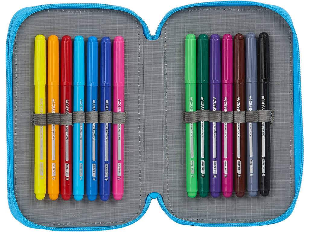 Safta Baby Shark Double Trousse à crayons 412060854
