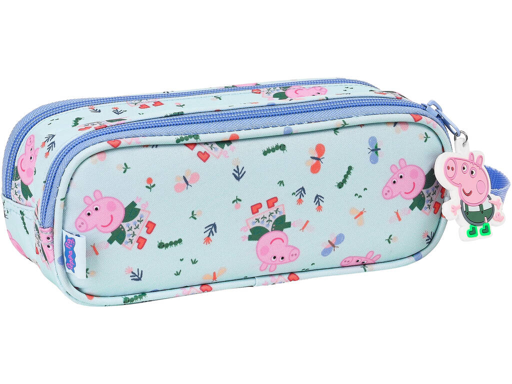 Trousse Double Peppa Pig Urban Farmer Safta 812190513