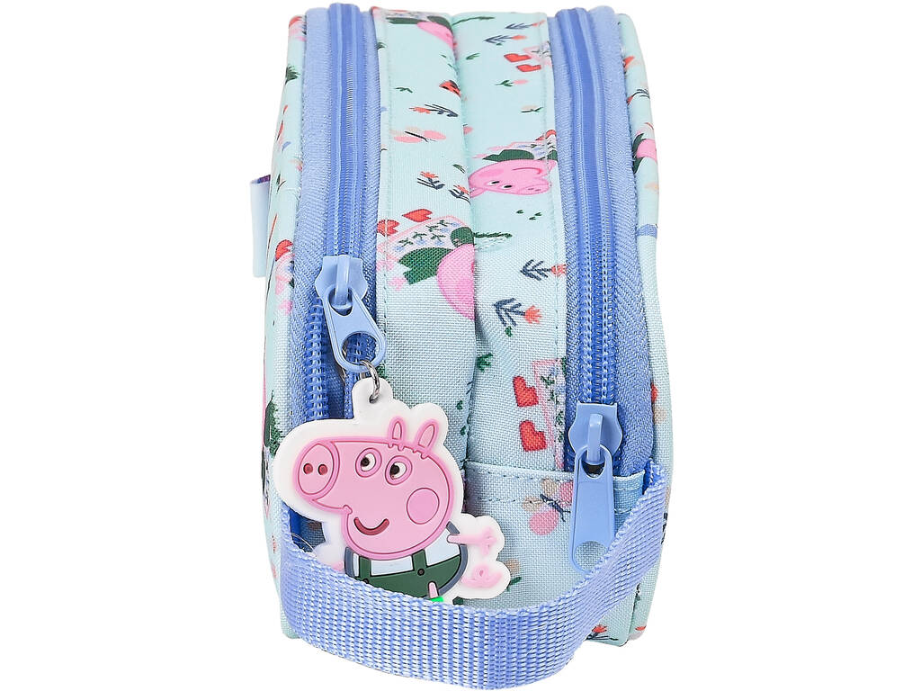 Trousse Double Peppa Pig Urban Farmer Safta 812190513