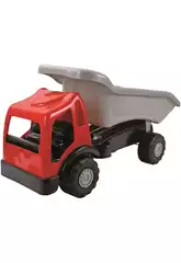 Camion Benne à Ordure Rouge et Gris AVC 5177
