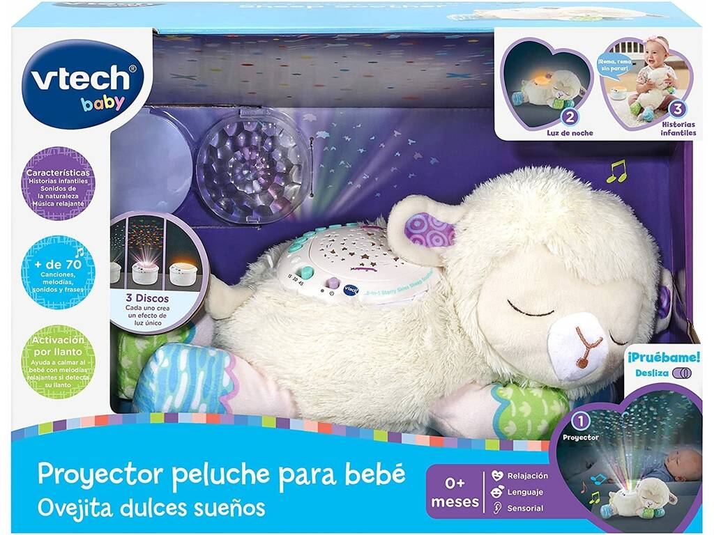 Proiettore Peluche Pecore Sogni D'oro Vtech 550522