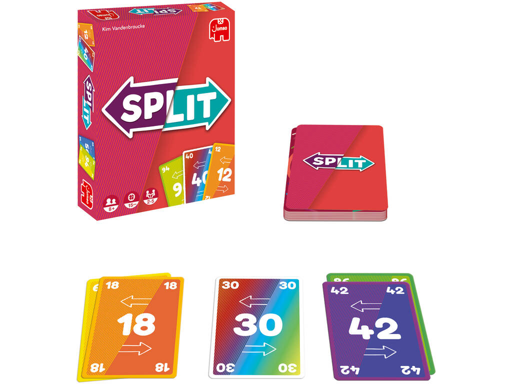 Jogo de Cartas Split Diset 19873
