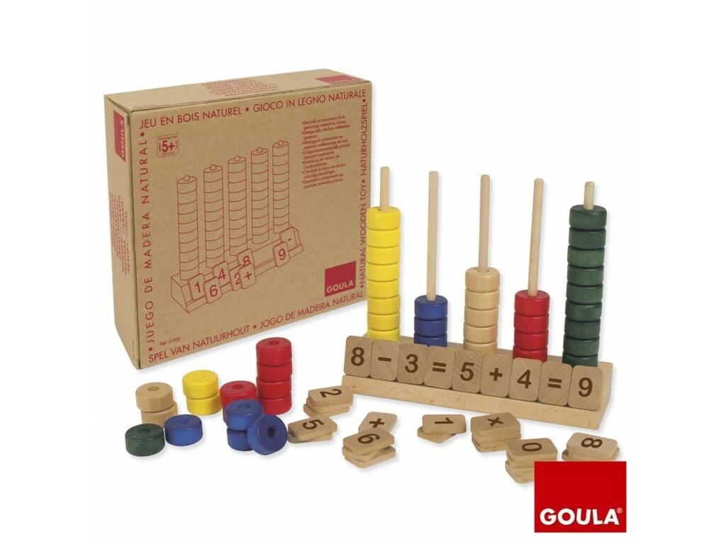 Goula Abaco di legno verticale Diset 51050