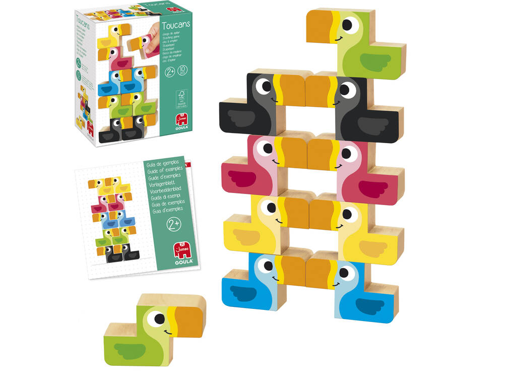 Jeu à Empiler Toucan Diset 50271
