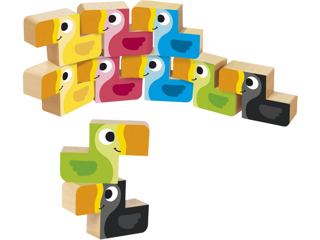 Jeu à Empiler Toucan Diset 50271