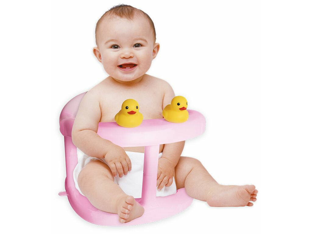 Siège de bain Pink Ducklings