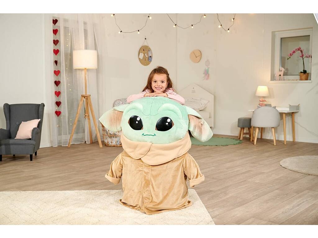 Peluche Star Wars The Mandalorian Baby Yoda Gigante 88 cm Simba 6315875805