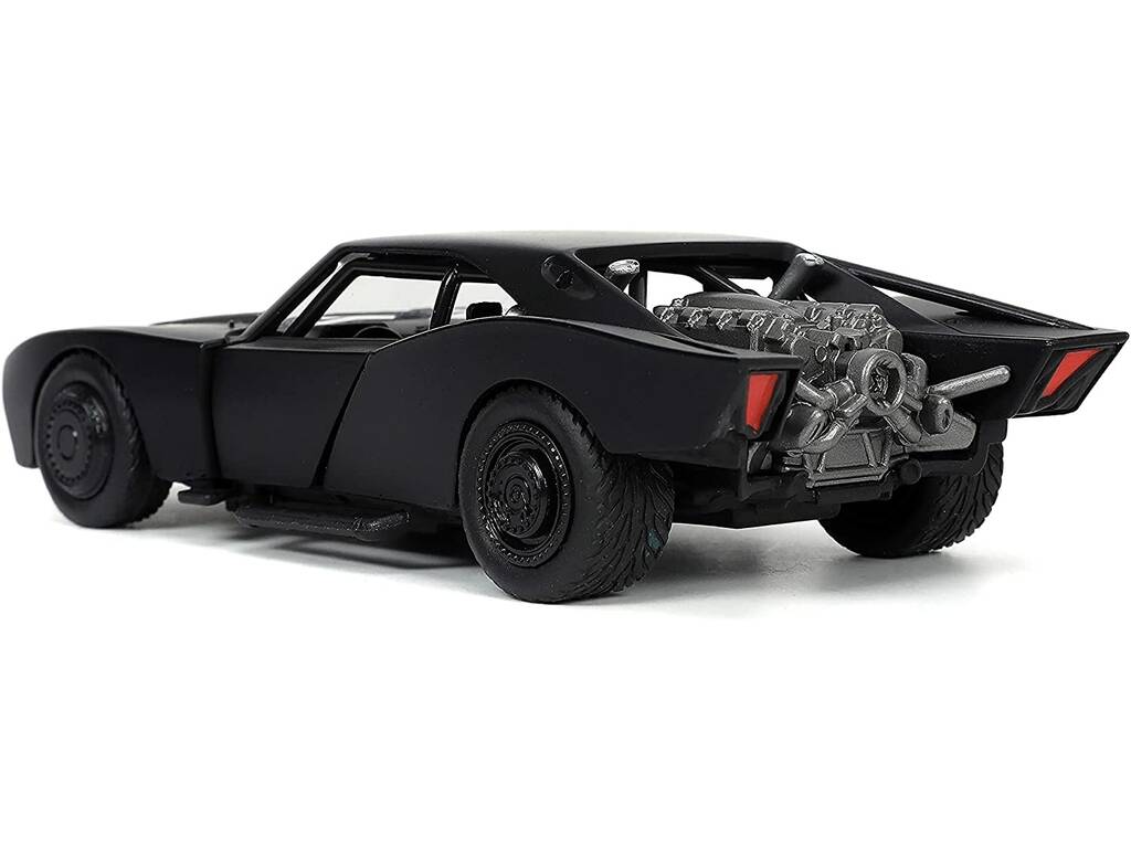 The Batman Batmobile in metallo 1:32 con figura Simba 253213008