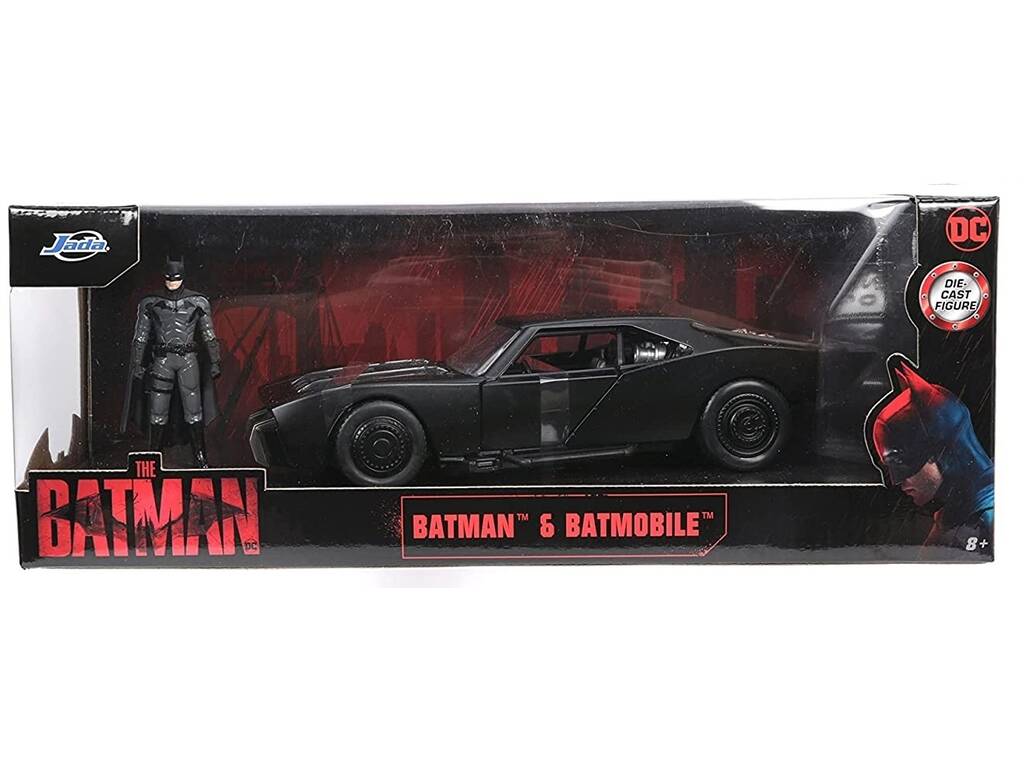 The Batman Batmobile auto con figura in metallo Simba 253215010