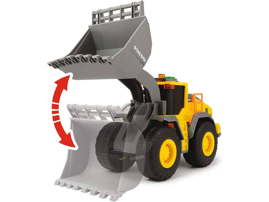 Pelle excavatrice Volvo 23 cm. avec son et lumière Simba 3723003