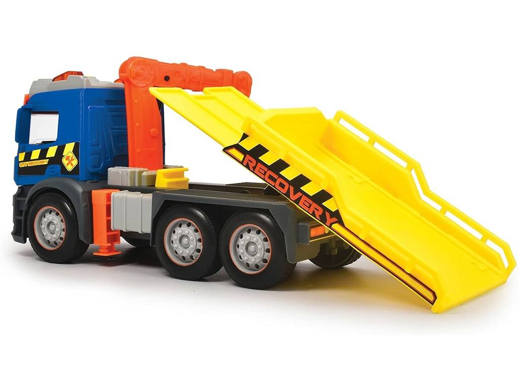 Camion Action Mercedes Gru Luce e Suoni Simba 203745016