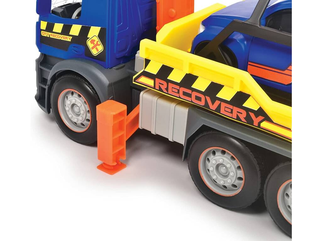 Camion Action Mercedes Gru Luce e Suoni Simba 203745016