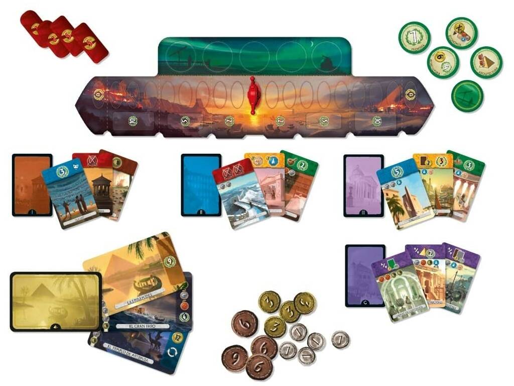 7 Wonders Duel Asmodee SEV07ML