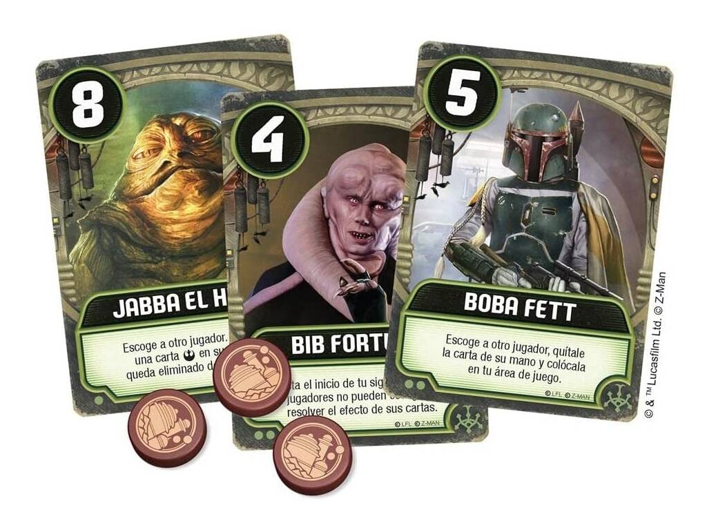 Star Wars Gioco Palazzo di Jabba Asmodee ZLL03ES