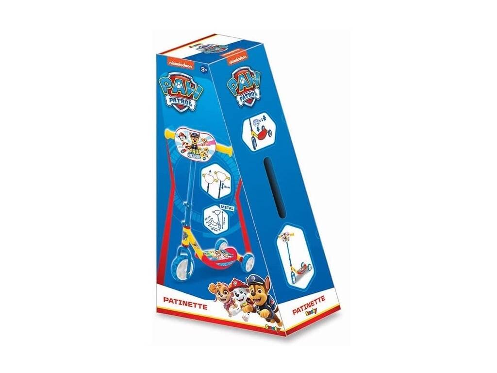 Monopattino 3 Ruote Paw Patrol Smoby 7600750190