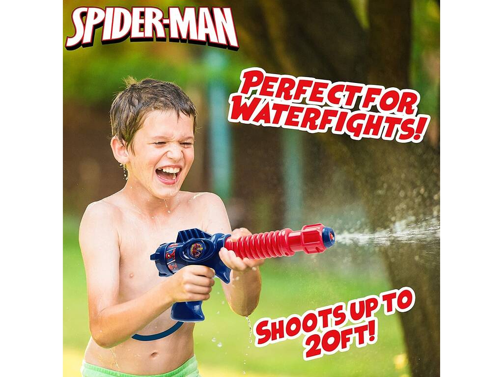 Spiderman Pistola de Agua con Mochila Valuvic SPE-3377