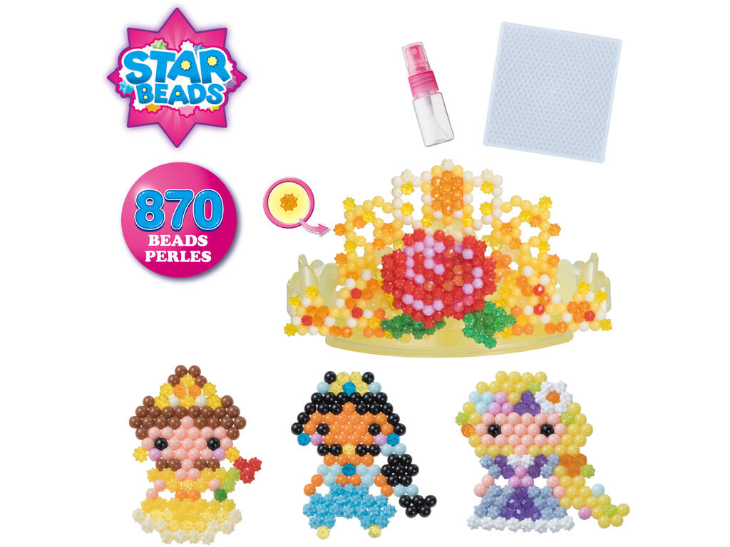 Aquabeads Set Diadema Principessa Disney Epoch Para Imaginar 31901