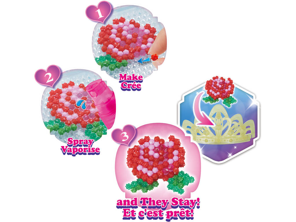 Aquabeads Set Diadema Principessa Disney Epoch Para Imaginar 31901