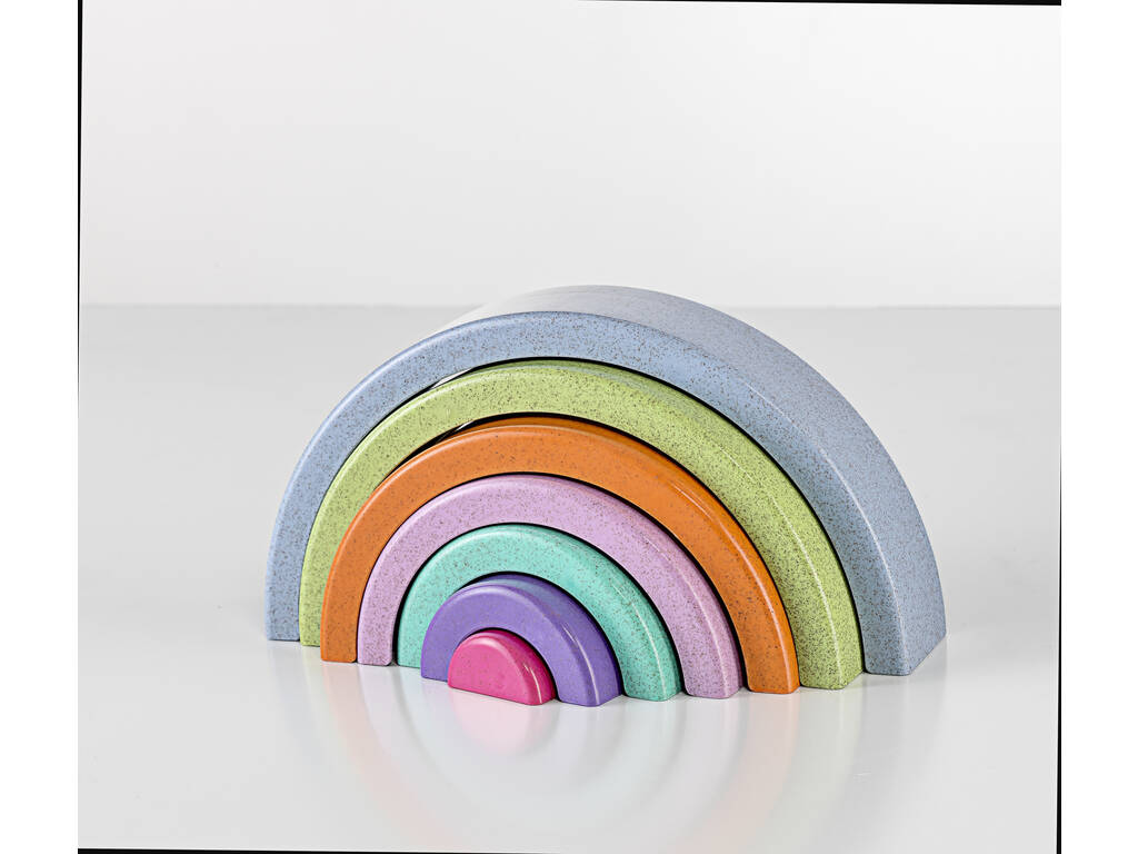 Eco Logic Arcobaleno impilabile 7 pezzi Cefa Toys 646