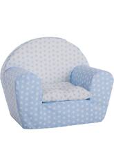 Blue Stars Sessel mit Kissen von Creaciones Llopis 42074