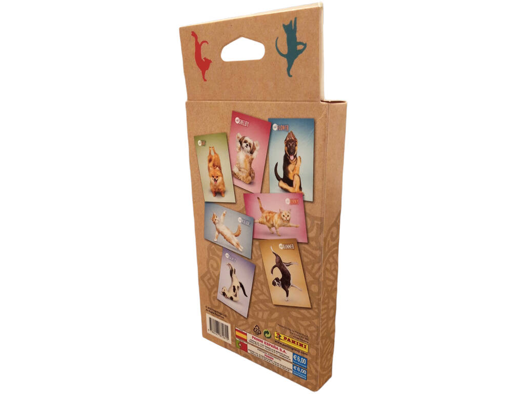 Yoga Dogs e Yoga Cats Ecoblister 6 bustine Panini