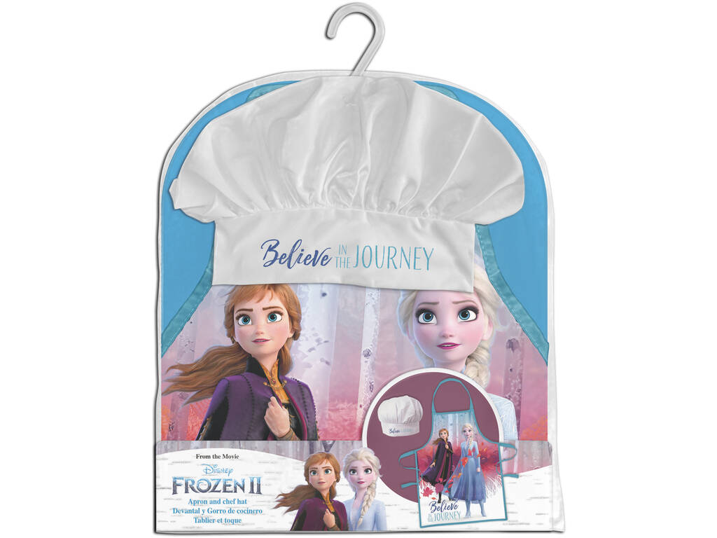 Frozen Set Grembiule e Cappello in borsa Kids Euroswan WD21501DT