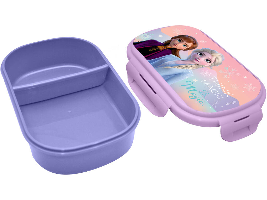 Frozen Tostapane Rettangolare con Posate Kids Euroswan FR22066