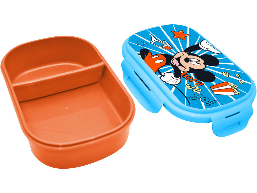 Mickey Sandwich Maker Rectangulaire avec Couvercle Kids Euroswan MK22067