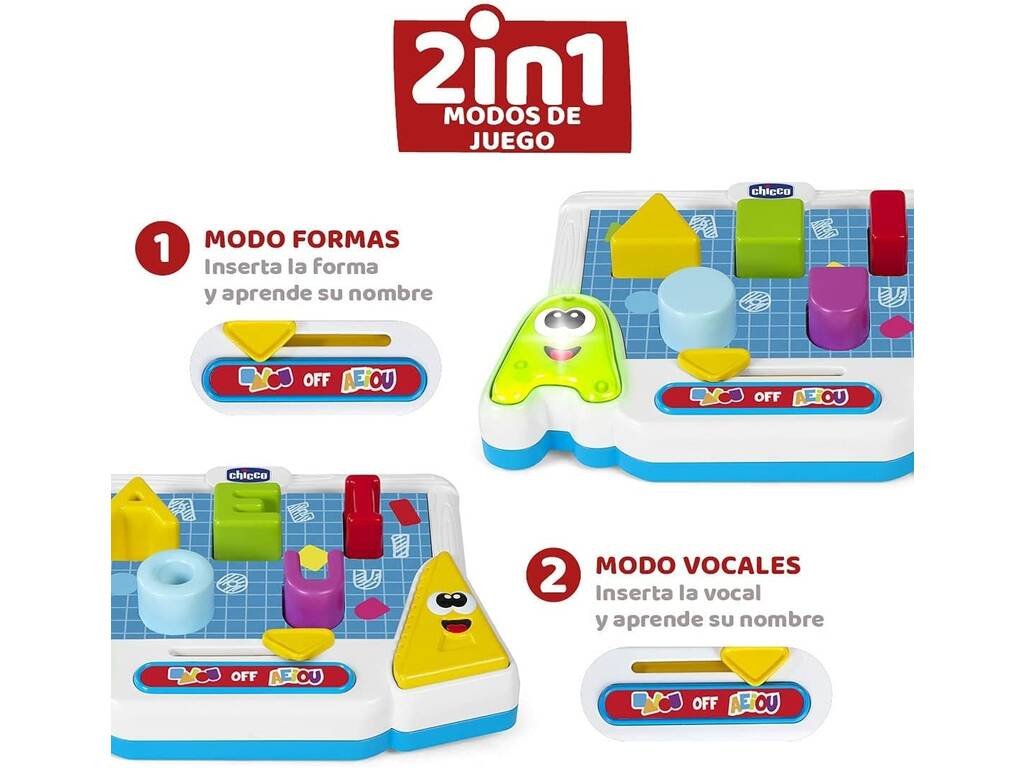 Edu 4You Aprendo Las Vocales Chicco 9798