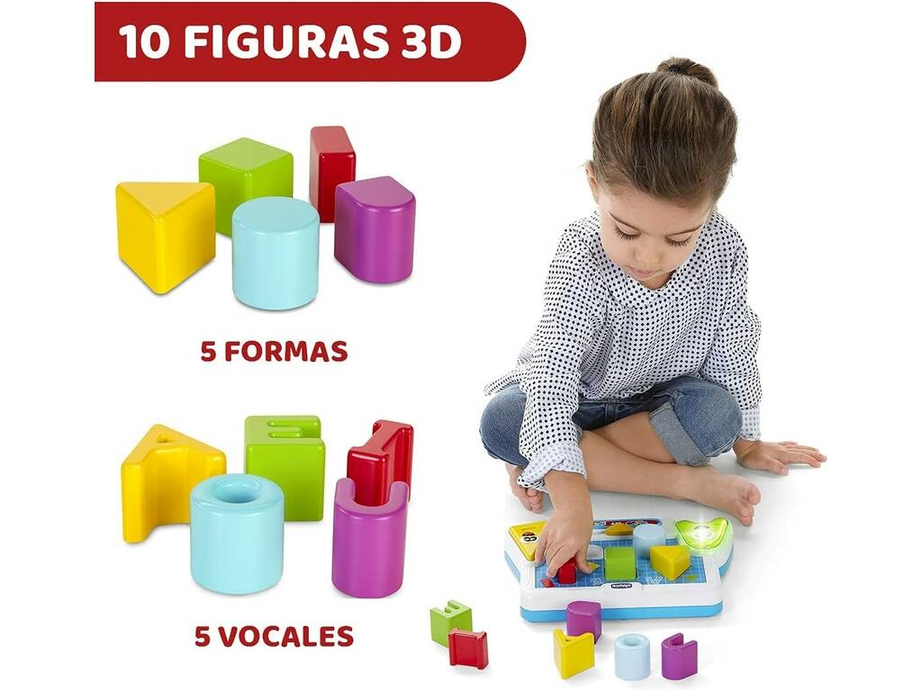 Edu 4You Aprendo Las Vocales Chicco 9798