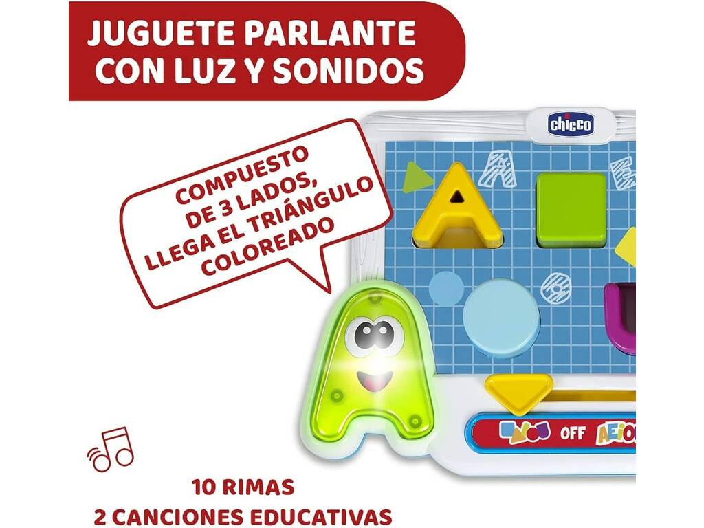 Edu 4You Aprendo Las Vocales Chicco 9798