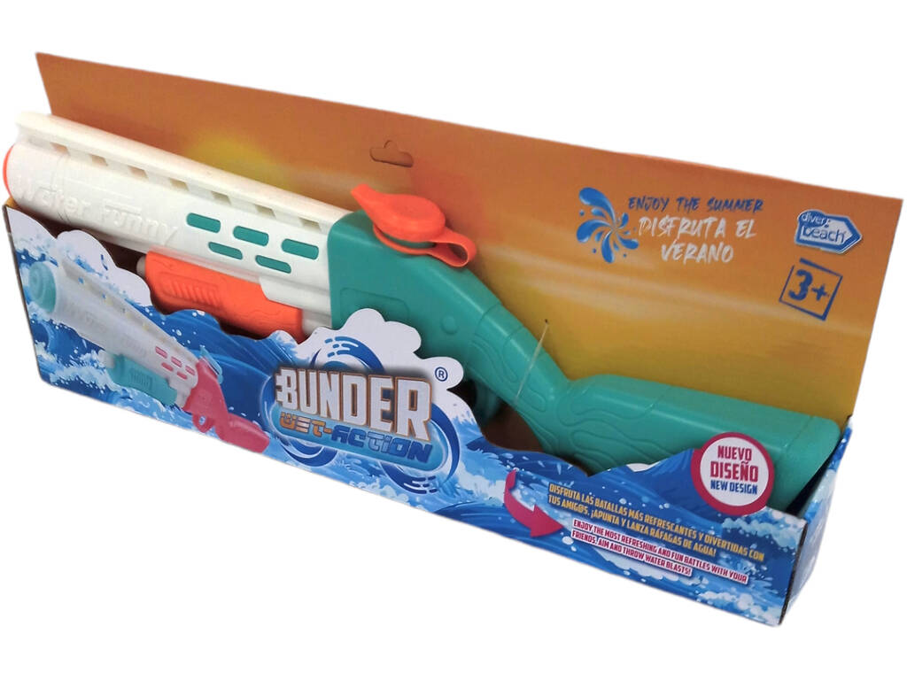 Bunder Lanciatore d'acqua verde 57 cm.