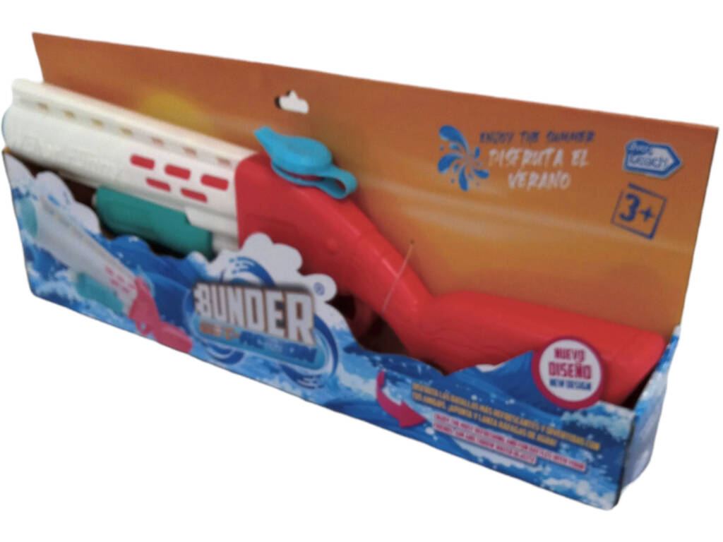 Lanceur d'eau Bunder Rouge 57 cm.
