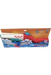 Bunder Lanciatore d'acqua rosso 57 cm.