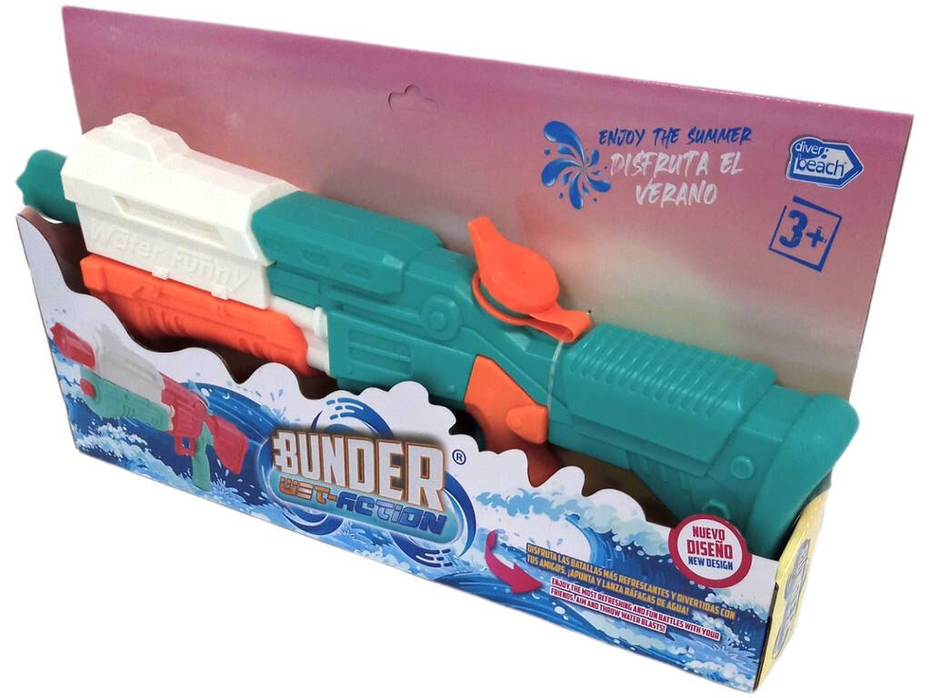 Lanceur d'eau Bunder Green 49 cm.