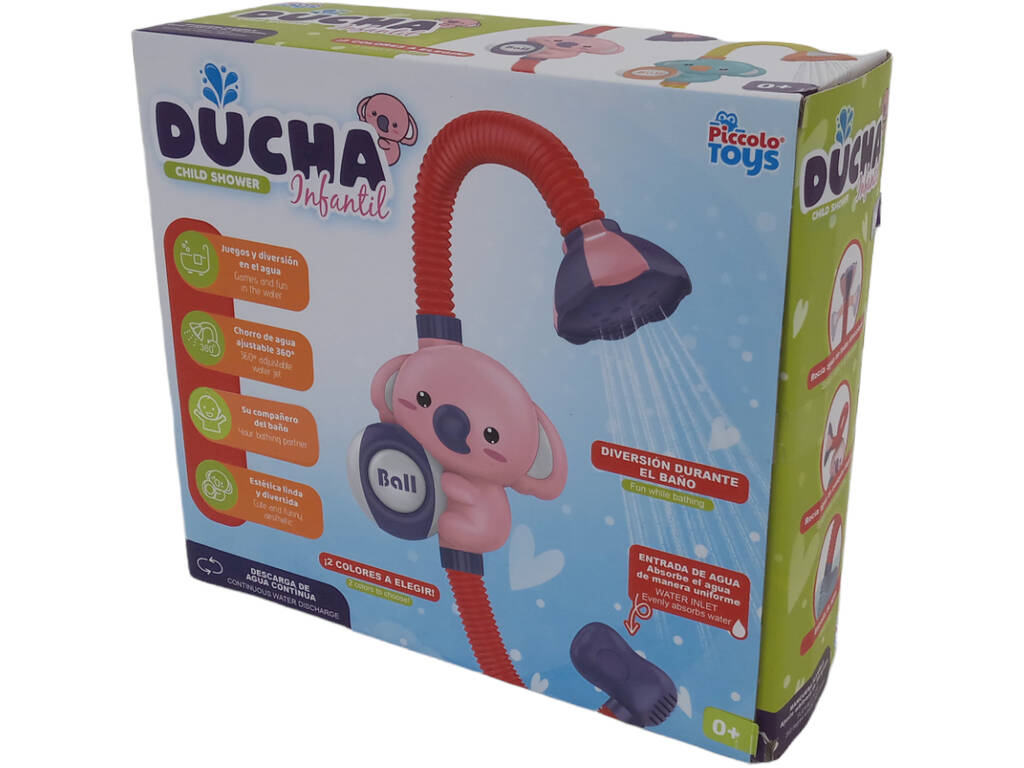 Douche pour enfants Koala rose